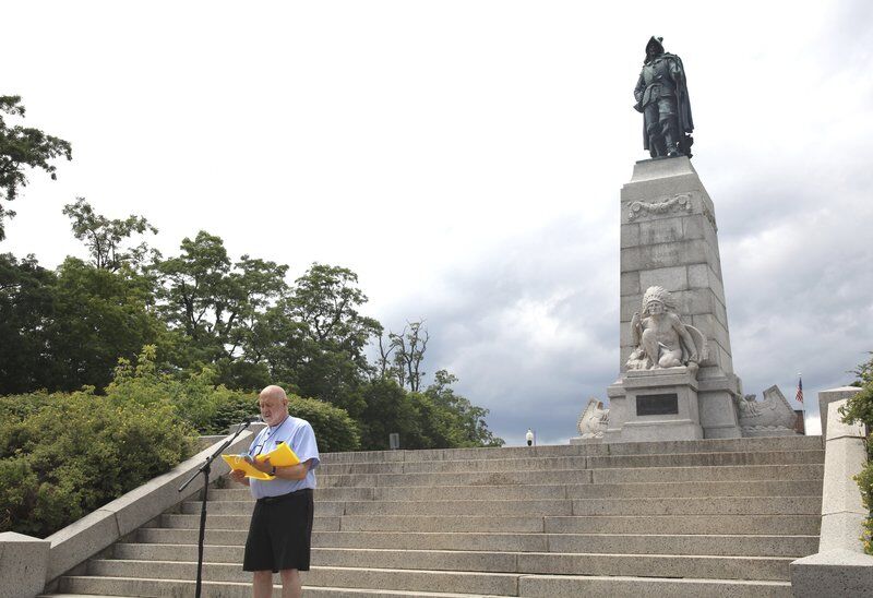 Correcting History: Educational panel installed at historic city monument